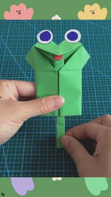 小青蛙怎么折视频,轻松学会制作可爱青蛙
